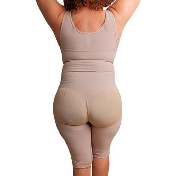 Faja Brasier Manga Sisa hasta la rodilla broche al centro