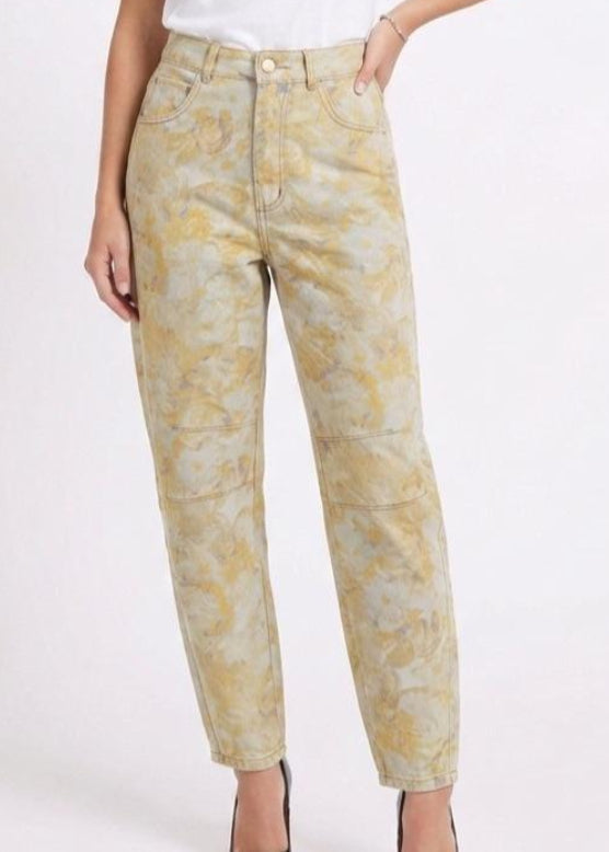 Mahón floral amarillo - SE25NVY520N/Y