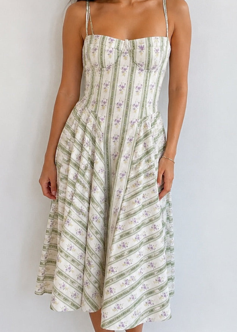 Vestido de flores - VID53515-2