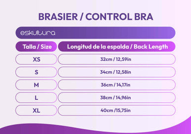 BRASIER DE CONTROL COPA LISA PREHORMADA 023120