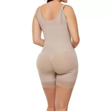 FAJA MEDIA PIERNA CON ESPALDA ALTA