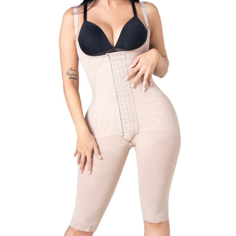 FAJA HASTA LA RODILLA CON CUATRO BROCHES 022990