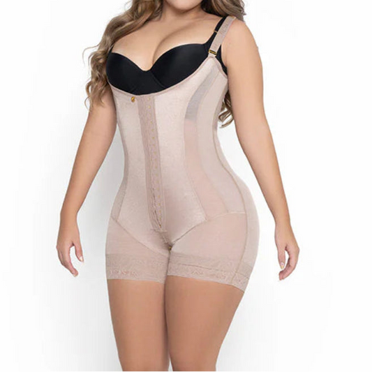 FAJA LUXURY EXTRA CORTA ESPALDA ALTA 2 BROCHES - 502631
