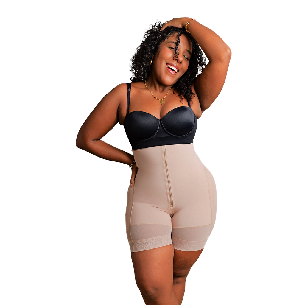 Faja Tipo Short Mixta, Cierre abdominal 054567