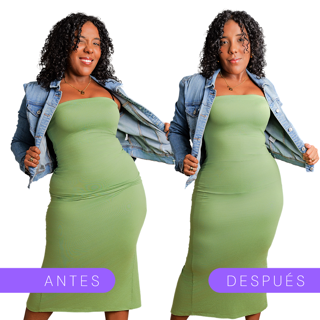 Faja Tipo Short Mixta, Cierre abdominal 054567