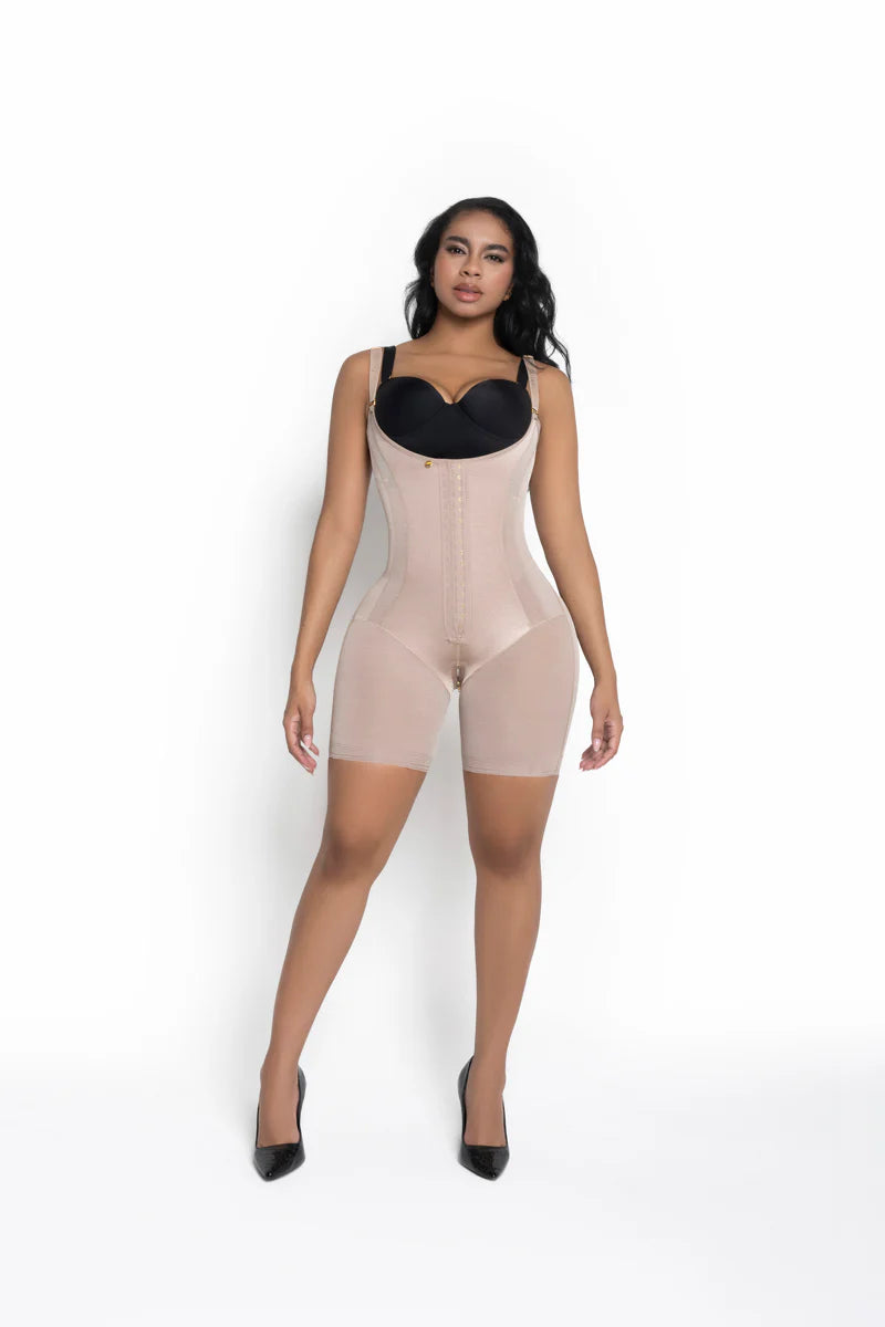 FAJA LUXURY MEDIA PIERNA ESPALDA ALTA 2 BROCHES - 502541