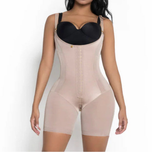 FAJA LUXURY MEDIA PIERNA ESPALDA ALTA 2 BROCHES - 502541