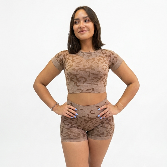 Set de crop top yoga - YTS30SET