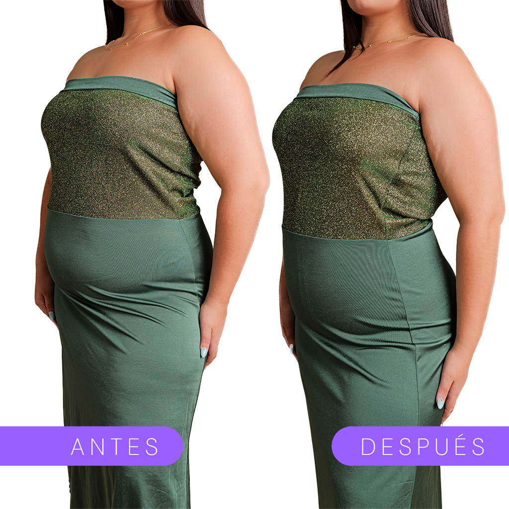 Short tipo Faja Media Pierna Talle Alto Levanta Gluteos 034580