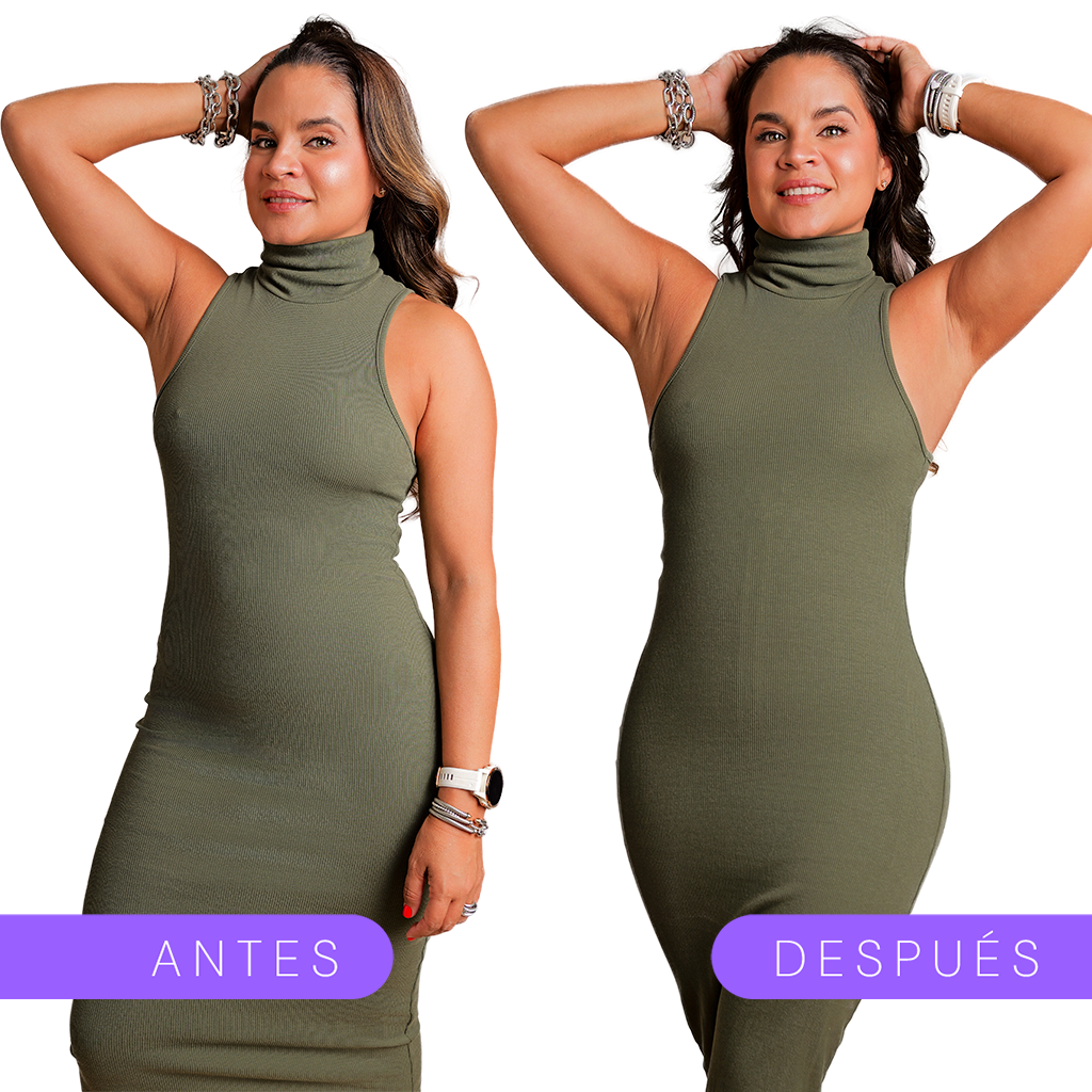 Faja Espalda Alta a la Rodilla Cierre abdominal 072841