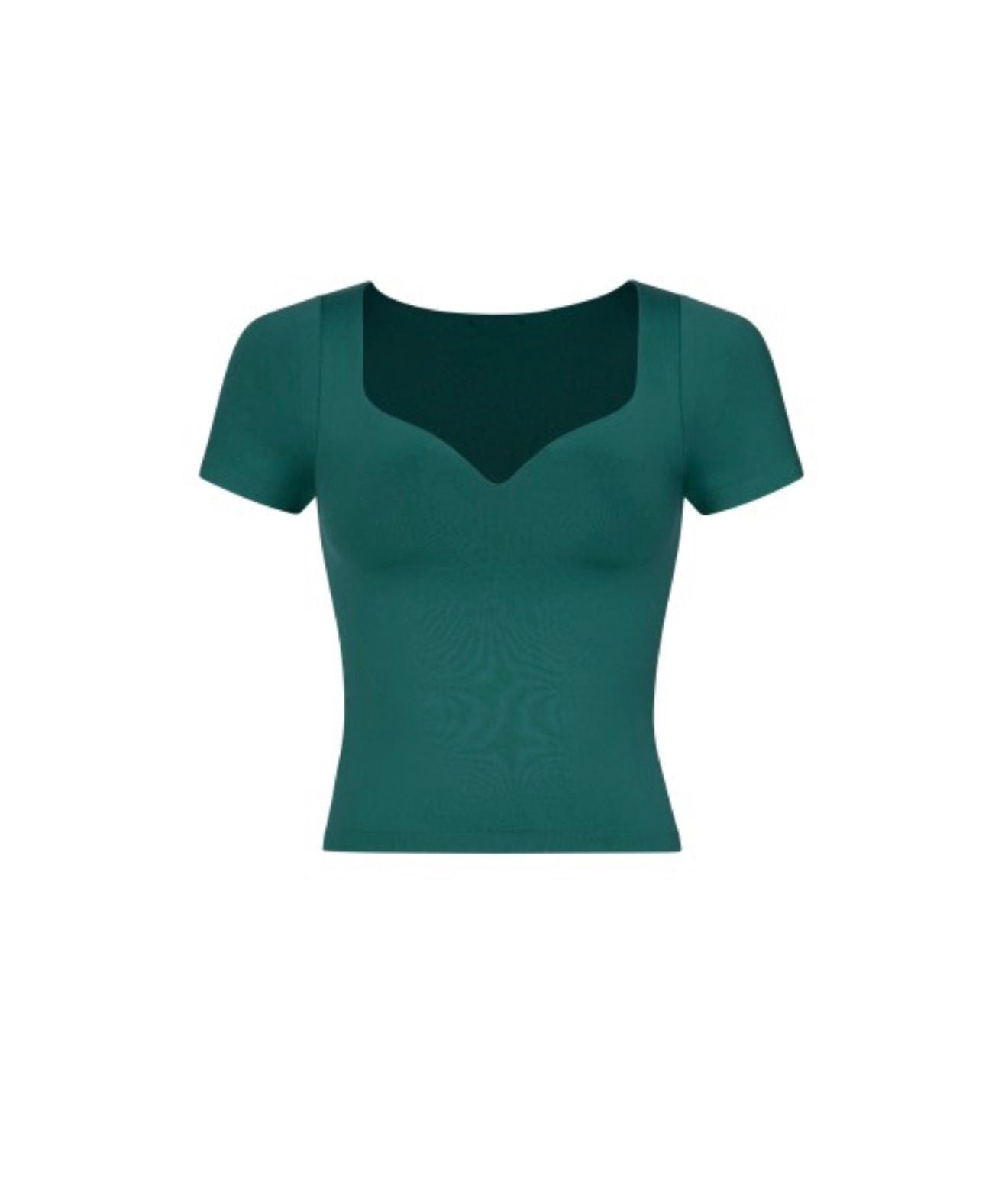 Top básico cuello corazón - 1537