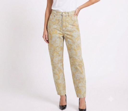 Mahón floral amarillo - SE25NVY520N/Y