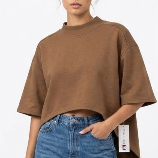 Crop top marrón - BT-25094