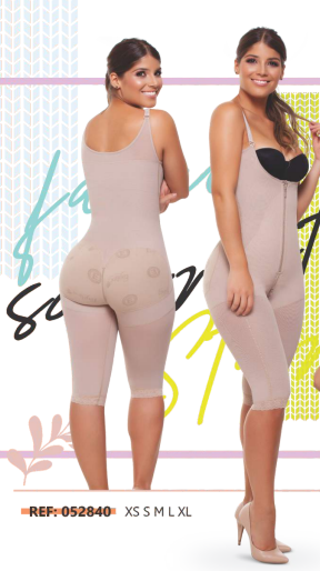 FAJA CON ESPALDA HASTA RODILLA 52841