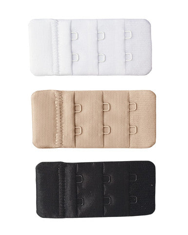 PAQUETE DE TRES BROCHES EXTENSORES AJUSTA TU BRASIER FAVORITO A TU ESPALDA