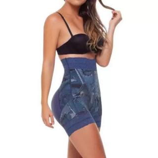 FAJA SHORT LEVANTA GLUTEOS INDIGO