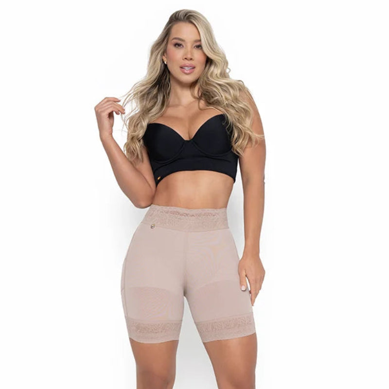 SHORT MEDIA PIERNA TALLE MEDIO BG - REF.024520