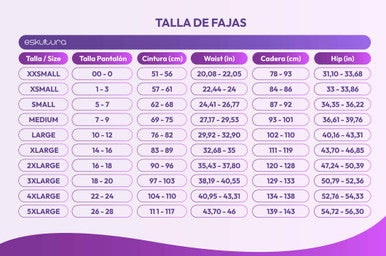 Faja Espalda Alta a la Rodilla Cierre abdominal 072841